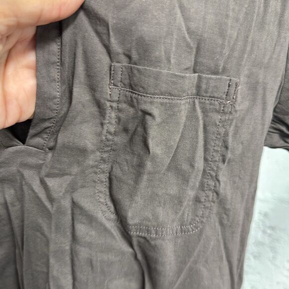 Theory Brown Tan Long Sleeve V-Neck Sheath Dress - Size Small -
LIKE NEW - Picture 3 of 4